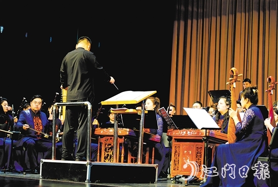 《山西印象》民族管弦樂組曲音樂會現(xiàn)場。