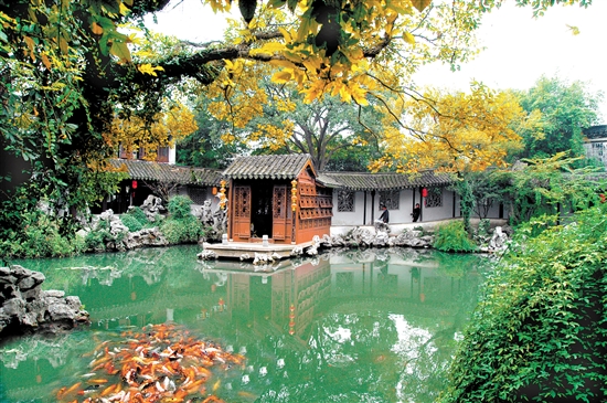 同里古鎮(zhèn)風(fēng)景優(yōu)美。