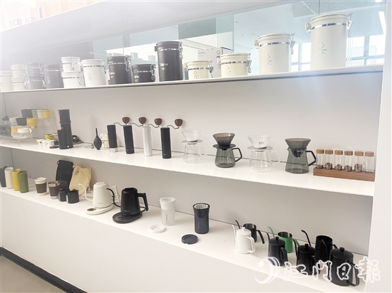 “江門制造”咖啡器具獲青睞。