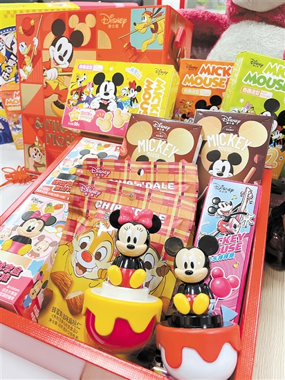 迪士尼高顏值禮盒受市場歡迎。