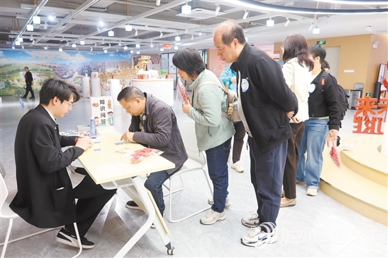 活動中，各位人才參與互動小游戲。