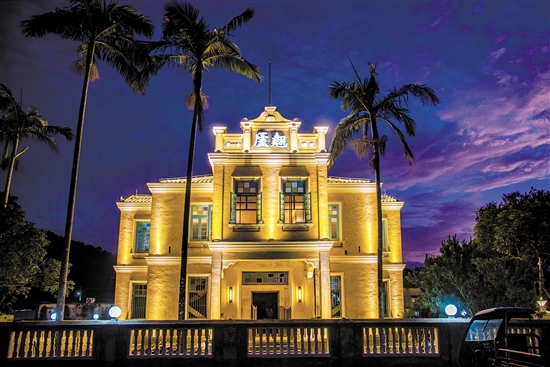 修舊如舊、活化利用做民宿的臺(tái)城官步村翹廬1922。