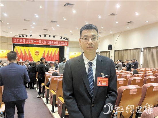 蓬江區(qū)人大代表、江門市理想家社會(huì)工作綜合服務(wù)中心法人兼總干事林嘉超