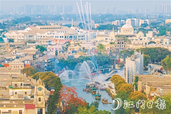 “五一”假期，赤坎華僑古鎮(zhèn)將結(jié)合騎樓、碉樓以及臨江、游船及演藝特色舉辦“赤坎有咖味”活動(dòng)。