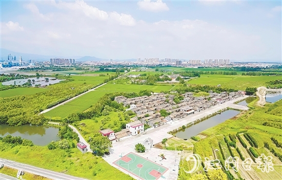 張良邊村生態(tài)底色漸濃，正努力探索“生態(tài)+文旅”發(fā)展新路。