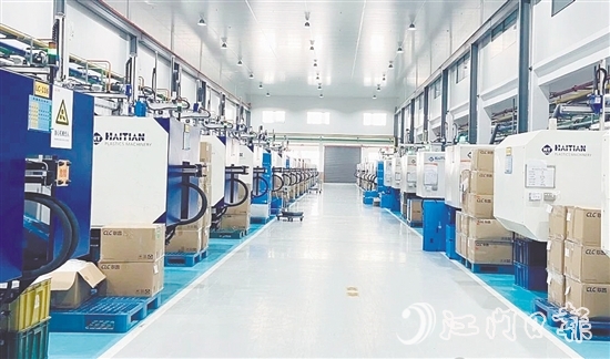 聯(lián)昌噴霧泵（鶴山）有限公司致力于打造國內(nèi)最大的噴霧泵生產(chǎn)基地。圖為項(xiàng)目一期已投產(chǎn)生產(chǎn)車間。