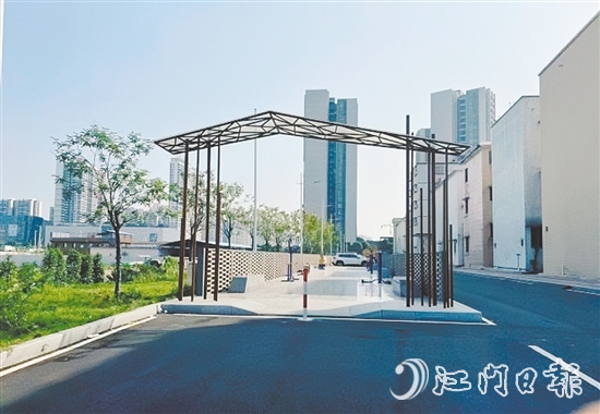 梅江村陳皮文化廣場(chǎng)改造完成，為村民們提供更好的休閑空間。