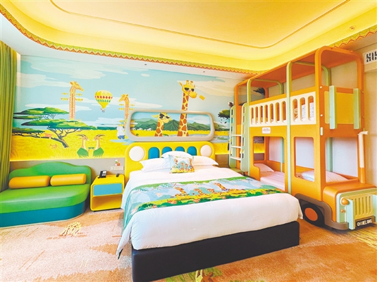 鹿趣家庭房。