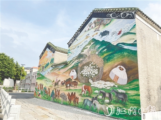 古勞鎮(zhèn)雙橋村推動農(nóng)房風(fēng)貌提升。