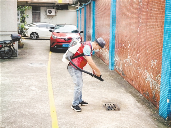 為保障新學(xué)期師生健康安全，鶴山市教育系統(tǒng)以防蚊滅蚊為重點集中開展校園愛國衛(wèi)生專項行動。