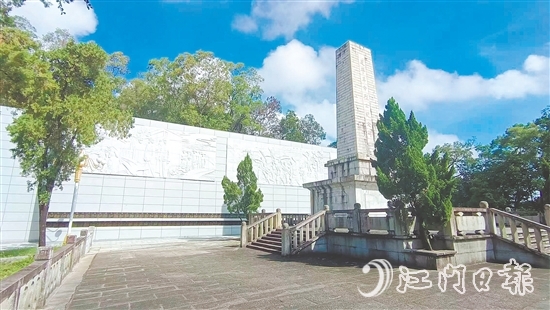 恩平革命烈士紀(jì)念碑已換新顏。
