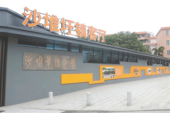 家門口的休閑空間深受群眾歡迎。