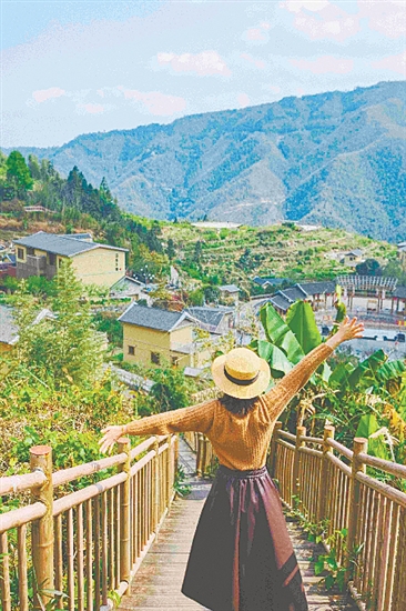 馬安竹海那世外桃源般的景致讓阿文沉醉其中。