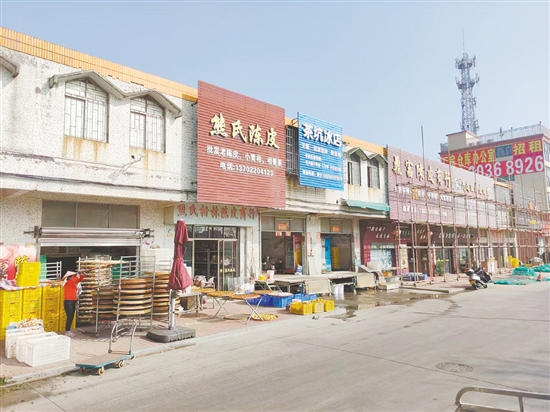 改造前的陳皮商業(yè)街。