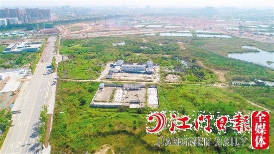 江海15號地實景圖。