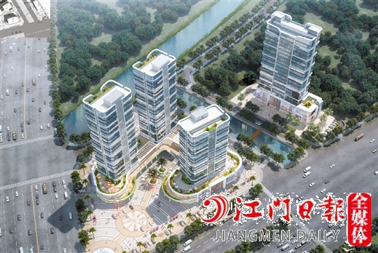 地塊效果圖。