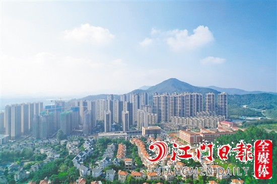 1月江門共賣出3084套一手住宅，群華路板塊樓盤熱銷。