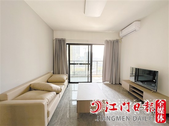 華庭公寓108平方米戶型樣板房。