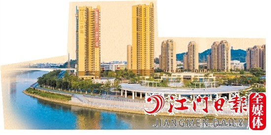 江門二沙島擁有優(yōu)美的江景。