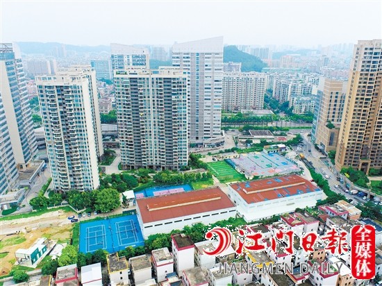 摩根國(guó)際旁地塊實(shí)景圖。