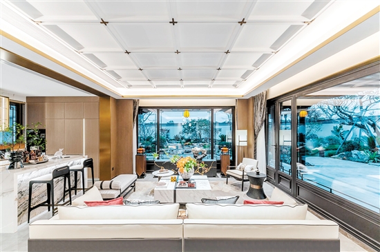 合院設計別具一格。