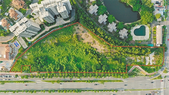 地塊示意圖。