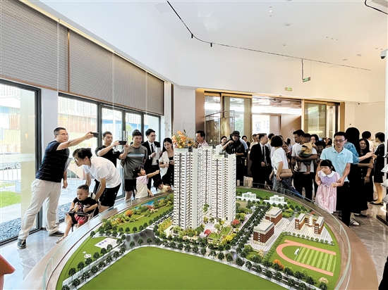 新盤人氣旺。