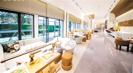 江發(fā)·悅桂府營銷中心環(huán)境優(yōu)美。