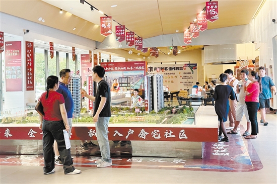 江門(mén)樓市銷售火熱。