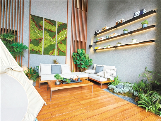 第四代住宅具有空間利用率高的特點(diǎn)。