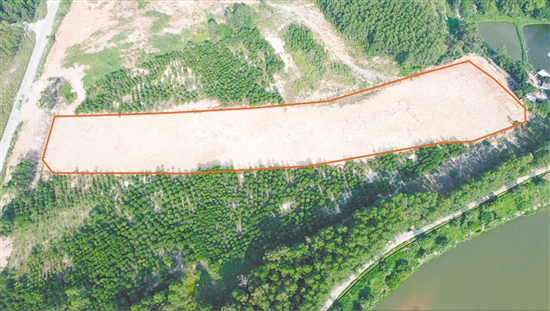 江門市JCR2025-96（鶴山26）號(hào)地位于址山鎮(zhèn)馬鞍山開發(fā)區(qū)。