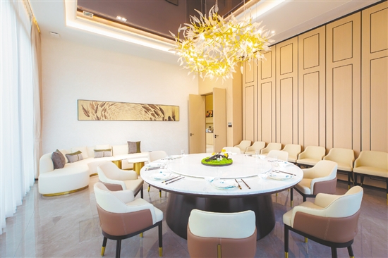 時下許多樓盤的會所配備了私人宴會廳。