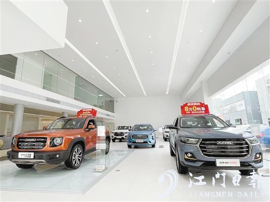 哈弗江門利宏4S店寬敞明亮。