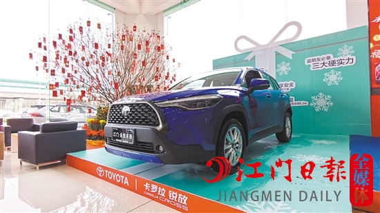 卡羅拉銳放外觀時尚運動。