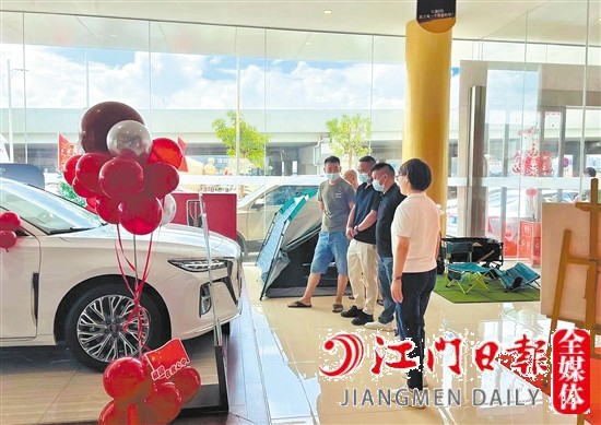 國產(chǎn)車越來越受江門消費(fèi)者青睞。