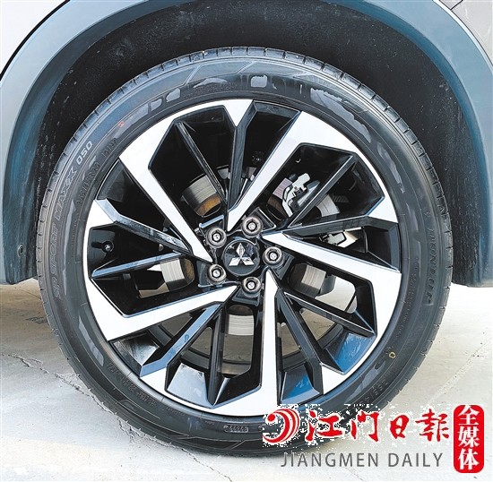 全新歐藍(lán)德配備20英寸大輪轂。