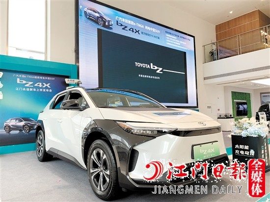 bZ4X外觀霸氣十足。