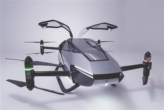 小鵬旗下的旅航者X2飛行汽車將亮相“十一”車展。采訪對象供圖
