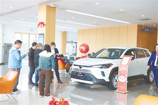 1月份燃油車銷售迎來小高峰。